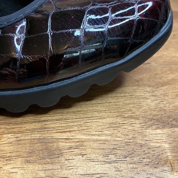 Josef Seibel AirPed Plus Patent Leather Croc Print Wedge Comfort 6-6.5 EU 37 - Picture 10 of 15